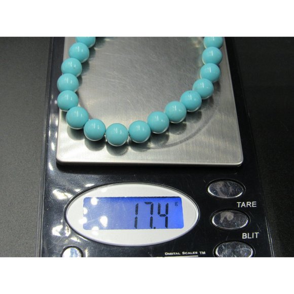 7" Sterling Silver Expandable Faux Stone Peace Butterfly Charm Bracelet Vintage - Picture 8 of 8